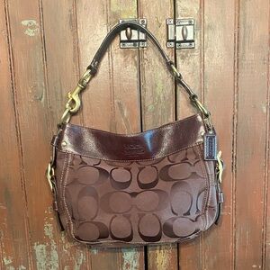 Vintage COACH 12657 Zoe Signature Hobo Bag